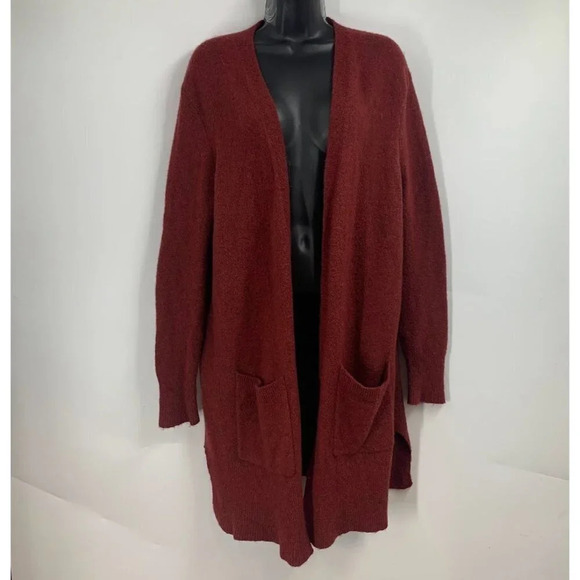 Madewell‎ Women's Kent Merino Alpaca Blend Cardigan Sweater in Coziest Yarn SZ S - Picture 1 of 11